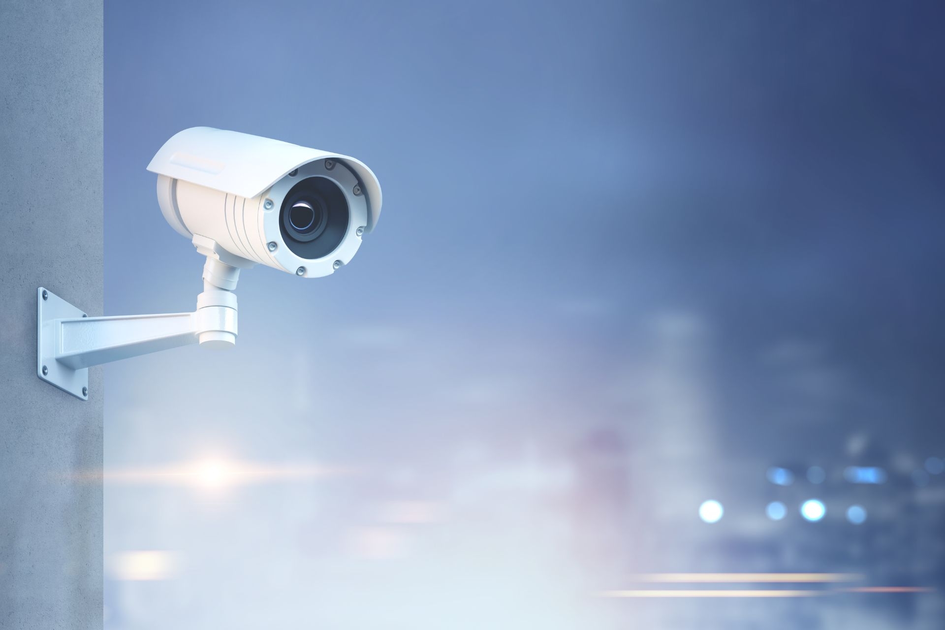 What are the advantages of using infrared LEDs in surveillance systems?